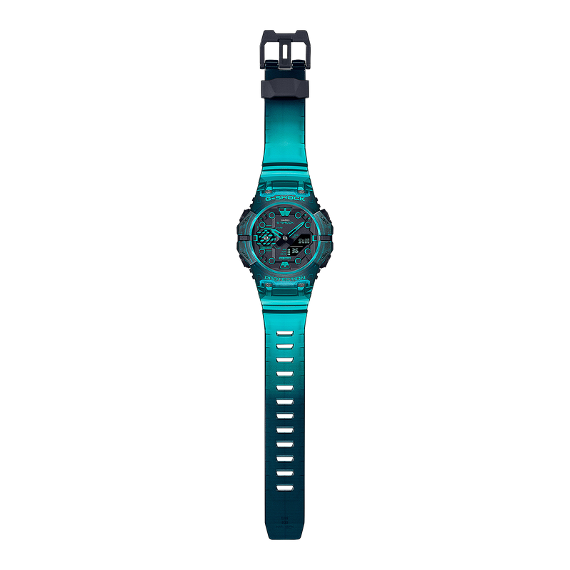 G-Shock Analog Digital DUO Blue Resin Band Watch GAB001G-2A