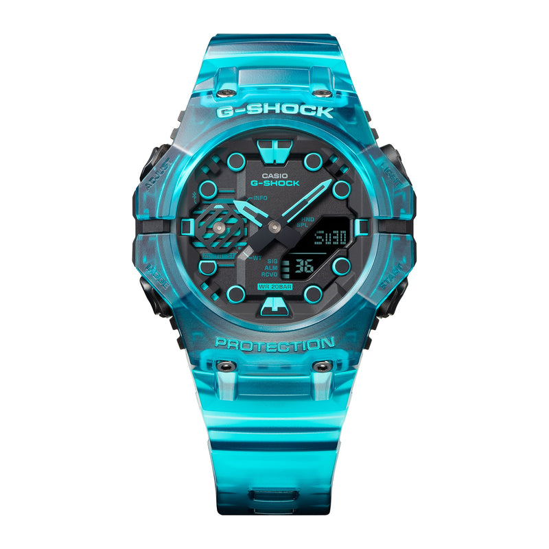 G-Shock Analog Digital DUO Blue Resin Band Watch GAB001G-2A