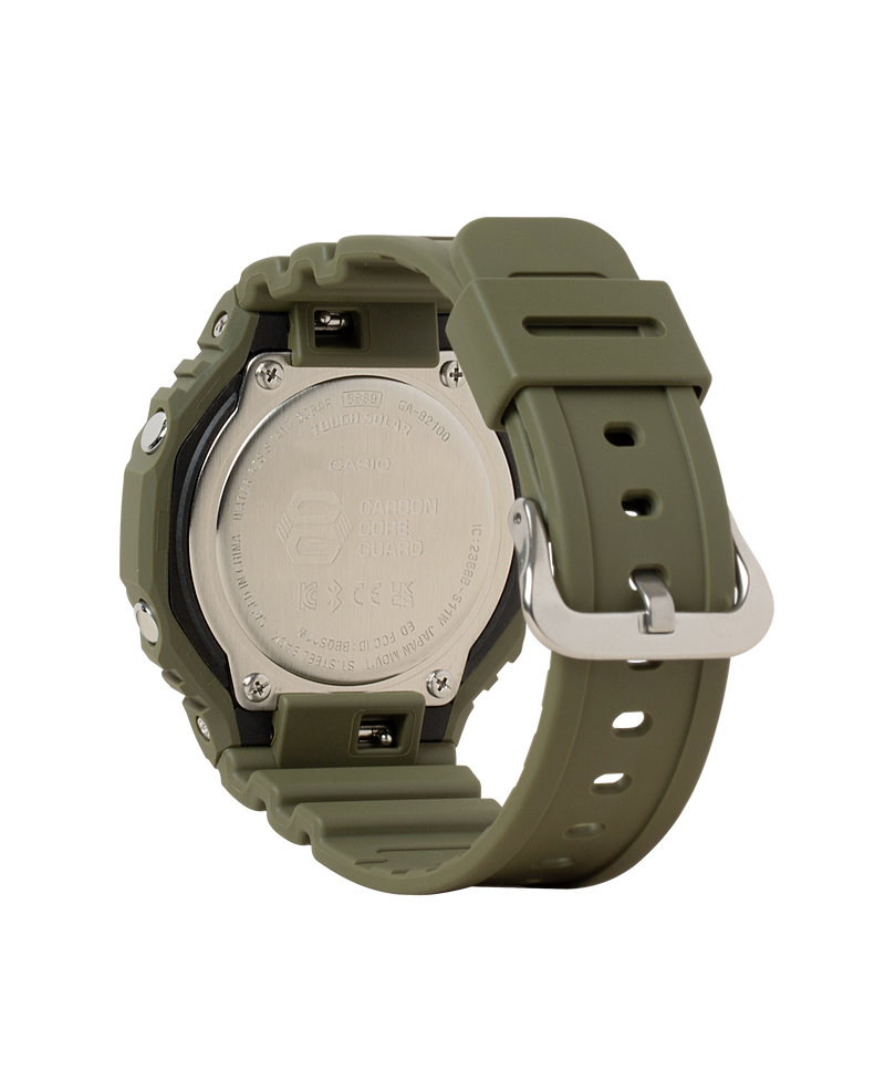 G-Shock Analog Digital DUO Green Resin Band Watch GAB2100FC-3A