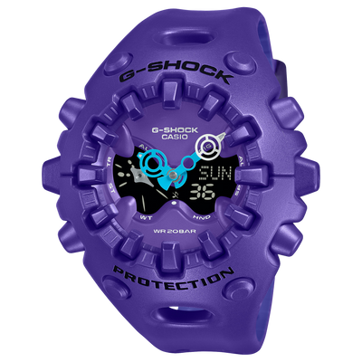 G-Shock Ultimate Toughness Purple Watch GAV01-2A with bold design and durable build from G-SHOCK.
