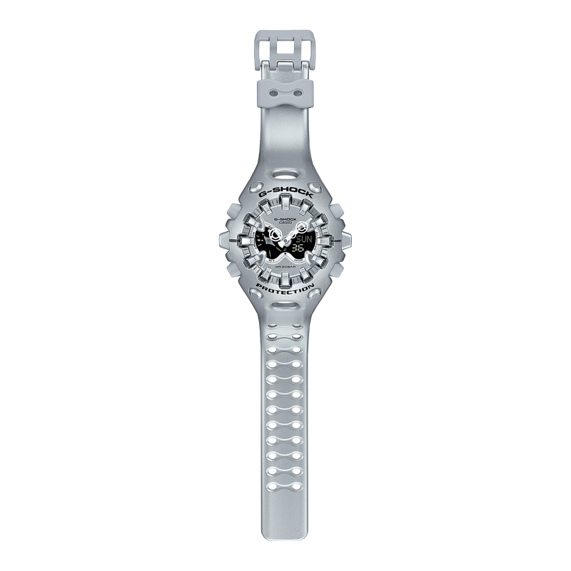 G-Shock Ultimate Toughness Silver Watch GAV01A-8A with bold design and durable build from G-SHOCK.