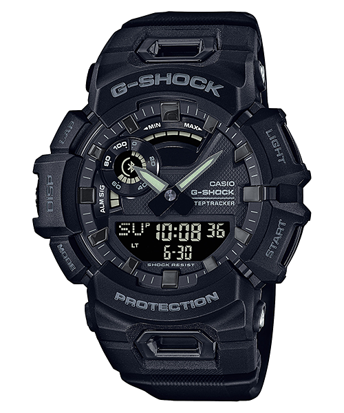 G-Shock G-Squad Black Resin Band Watch GBA900-1A