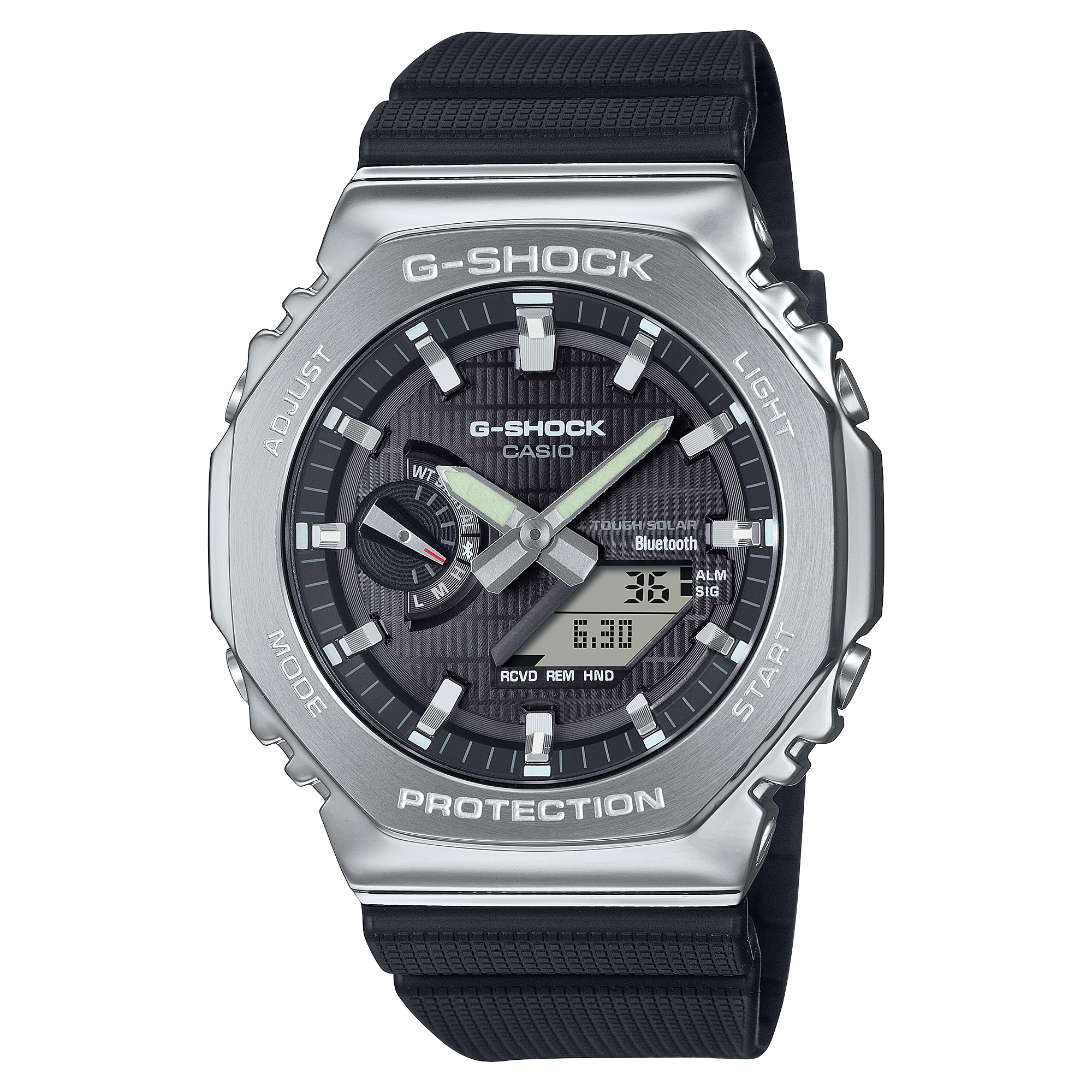 G-Shock Solar Power Black Resin Band Watch GBM2100-1A