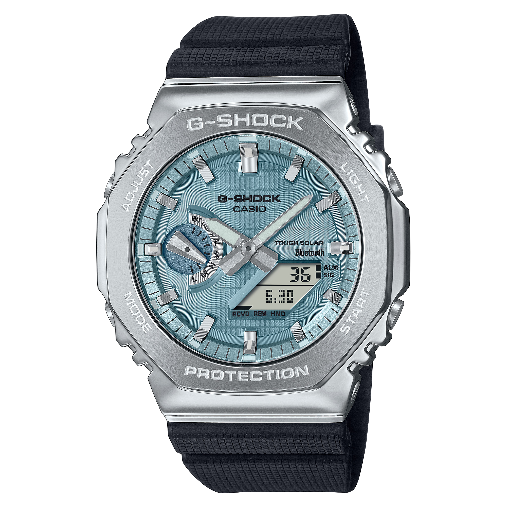 G-Shock Solar Power Black Resin Band Watch GBM2100A-1A2