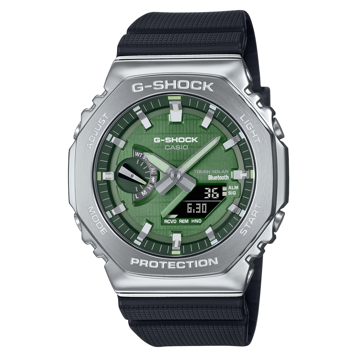 G-Shock Solar Power Black Resin Band Watch GBM2100A-1A3