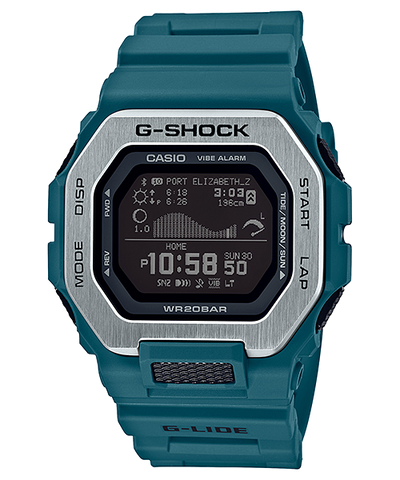 G-Shock G-Glide Blue Resin Watch GBX100-2A