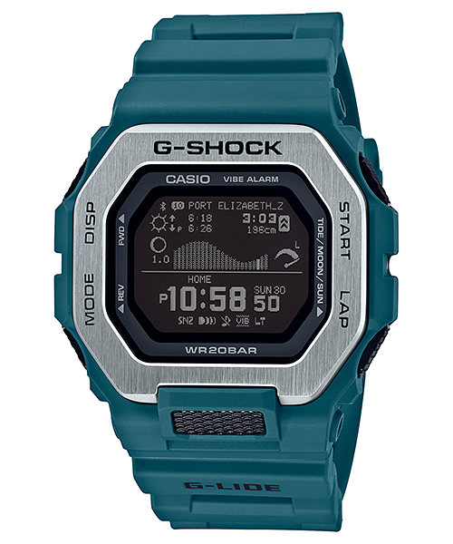 G-Shock G-Glide Blue Resin Watch GBX100-2A