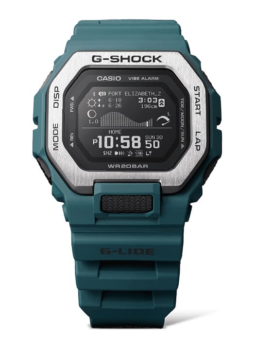 G-Shock G-Glide Blue Resin Watch GBX100-2A