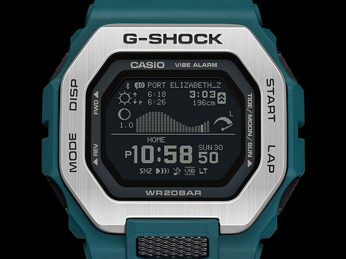 G-Shock G-Glide Blue Resin Watch GBX100-2A