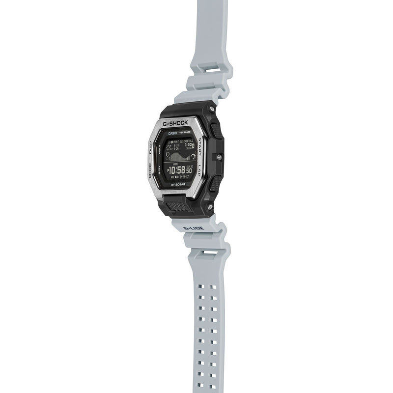 G-Shock G-Lide Sport Tide White Rubber Band Men's Watch GBX100TT-8D
