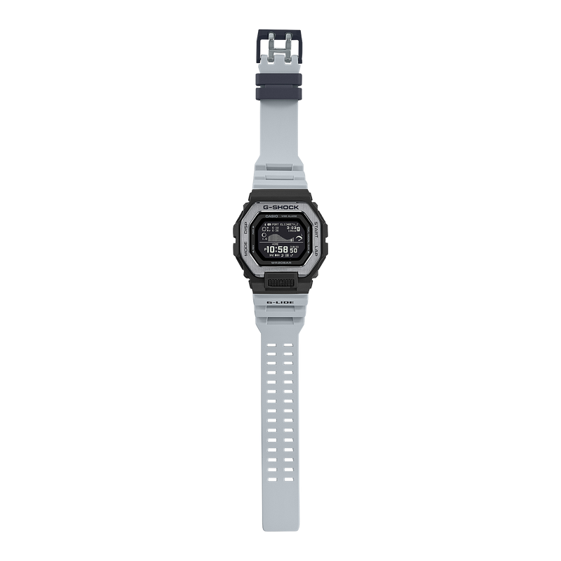 G-Shock G-Lide Sport Tide White Rubber Band Men's Watch GBX100TT-8D