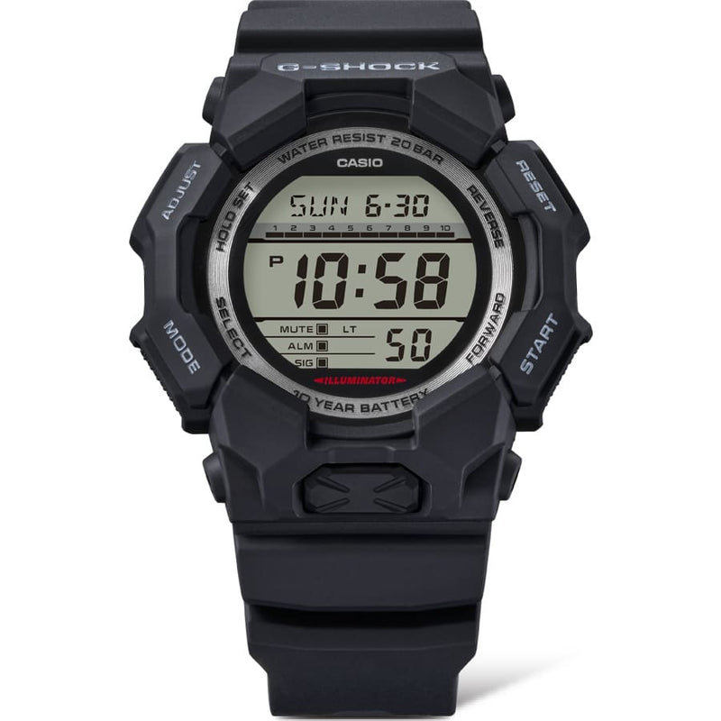 G-Shock Digital Black Resin Band Watch GD010-1D