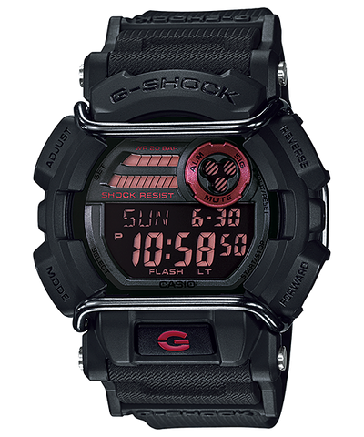 G-Shock Digital Protect Black Resin Band Watch GD400-1D