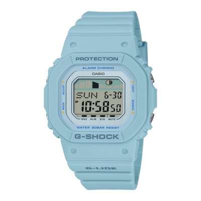 G-Shock G-LIDE White Resin Band Watch GLXS5600-2D