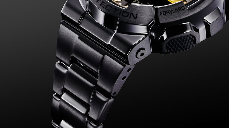 G-Shock 110 Series Silver Stainless Steel Watch GM110D-8A