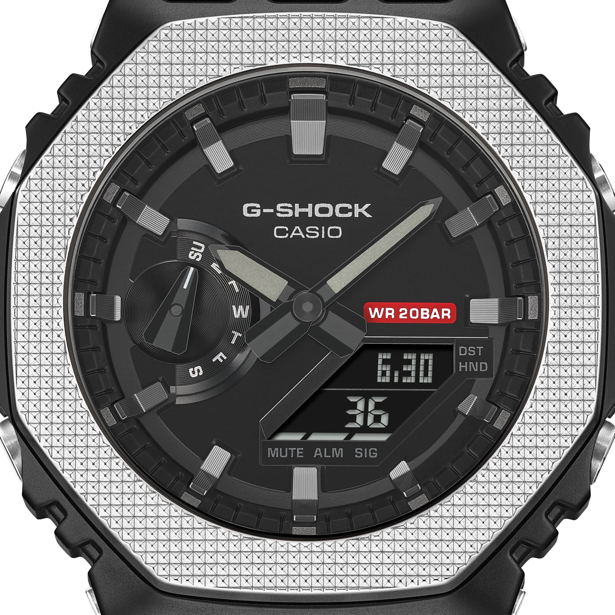 G-Shock Duo Modern Industrial Black Resin Band Watch GM2100BM-1A