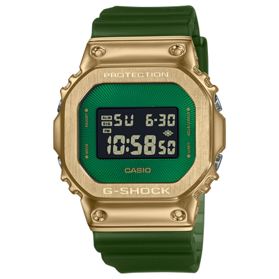 G-Shock Digital Green Resin Band Watch GM5600CL-3D