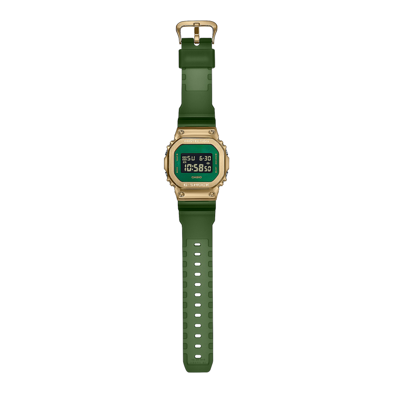 G-Shock Digital Green Resin Band Watch GM5600CL-3D