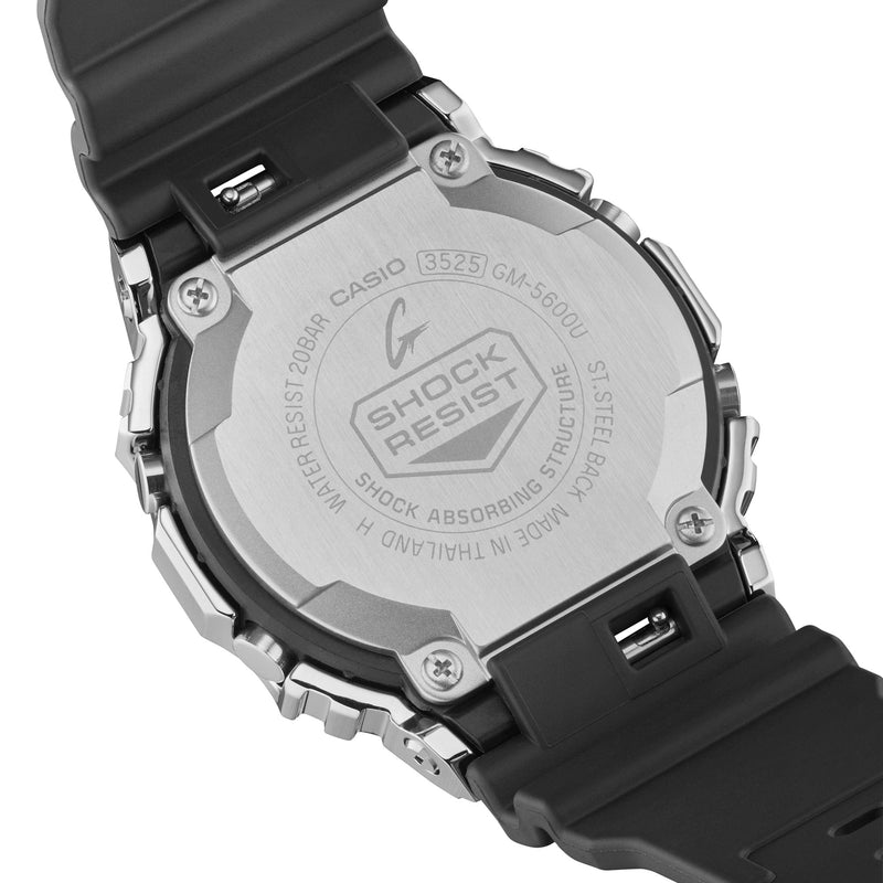 G-Shock Digital Metal Black Resin Band Watch GM5600U-1D