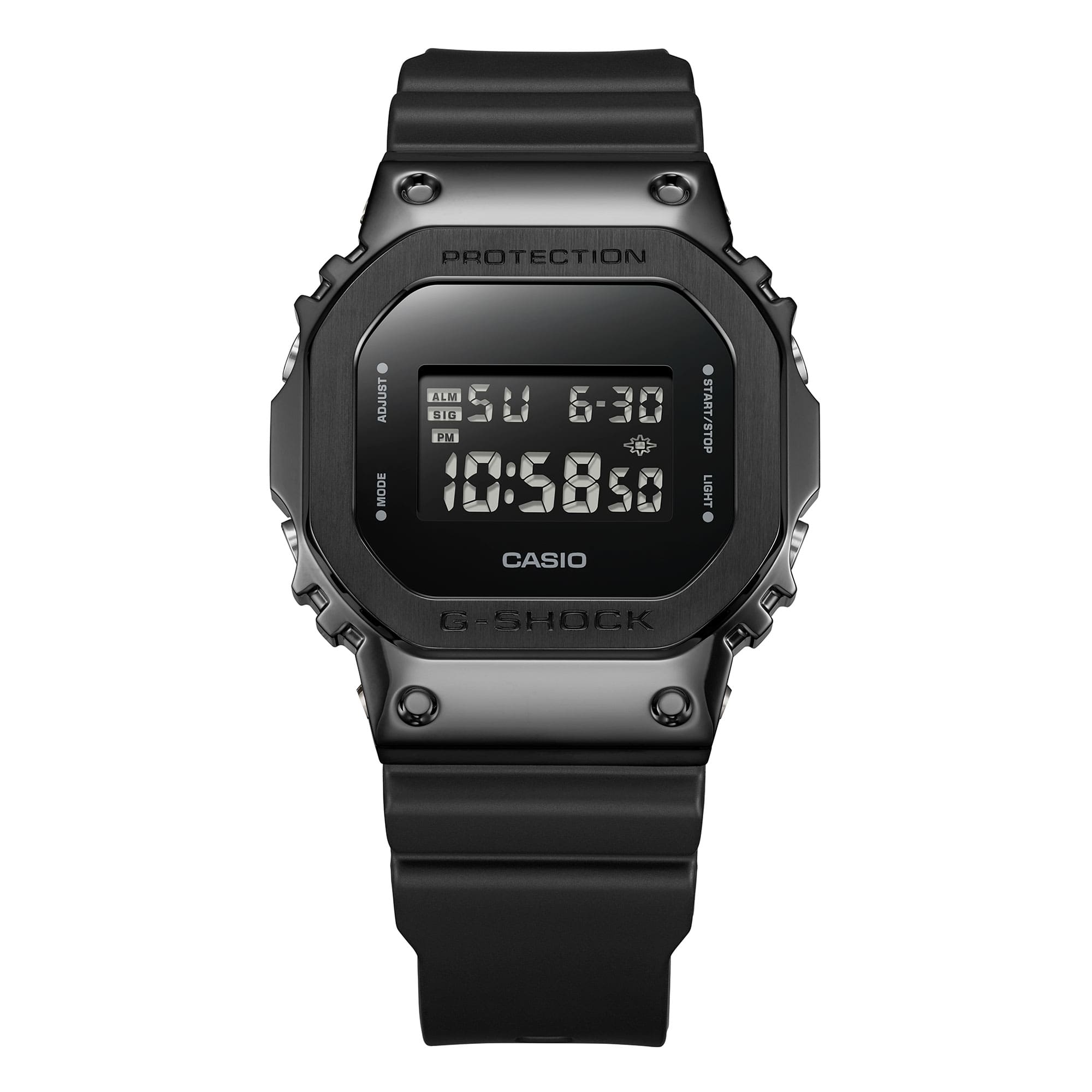 G-Shock Digital Metal Black Resin Band Watch GM5600UB-1D