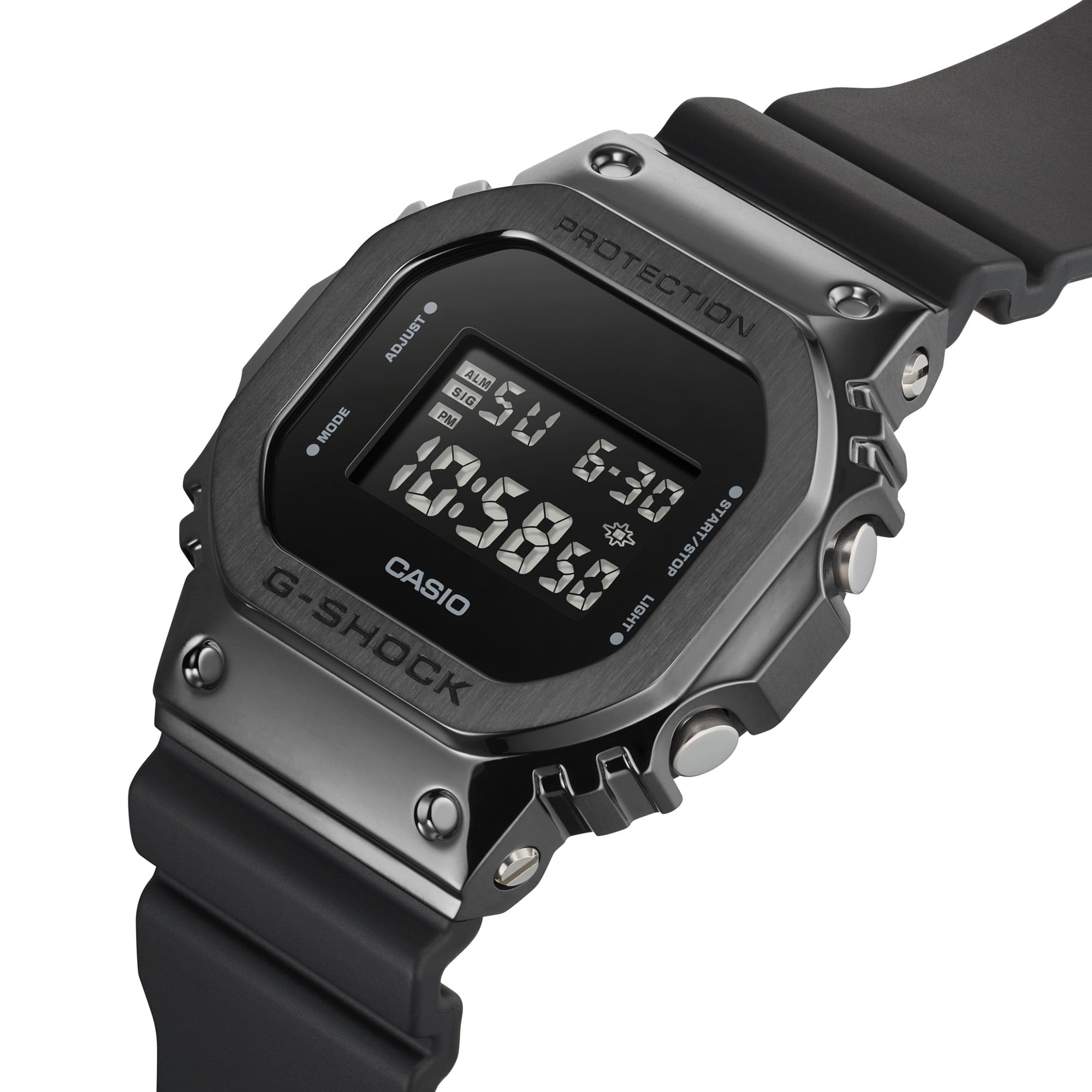 G-Shock Digital Metal Black Resin Band Watch GM5600UB-1D