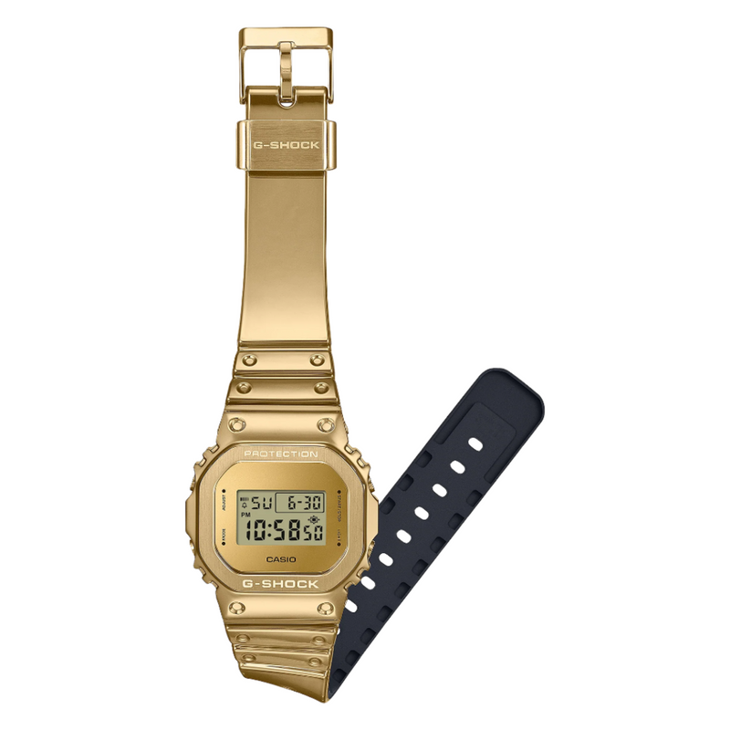 G-Shock G-Steel Gold Dial Stainless Steel Watch GM5600YMG-9D