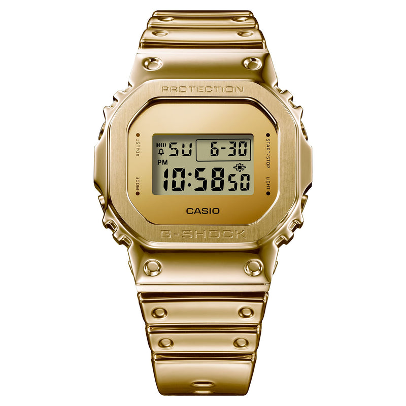 G-Shock G-Steel Gold Dial Stainless Steel Watch GM5600YMG-9D