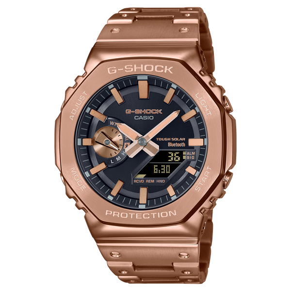 G-Shock Full Metal Rose Gold Solar Watch GMB2100GD-5A