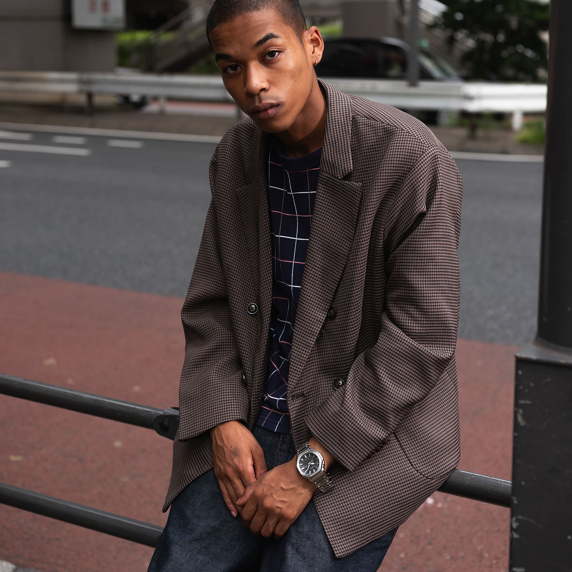 G-Shock Full Metal Black Dial Stainless Steel Watch GMB2100SD-1A