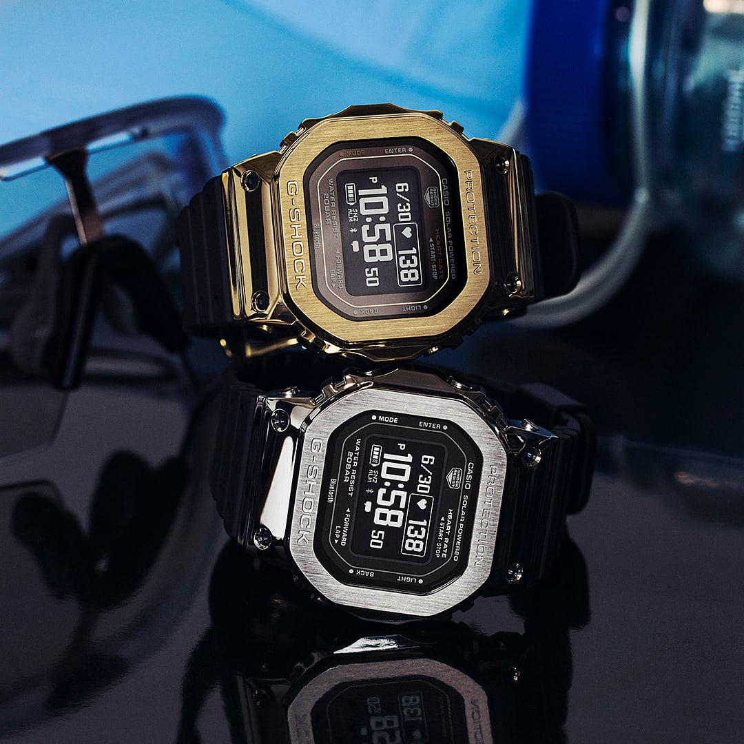 G-Shock G-SQUAD Gold Men's Solar Digital Watch GMH5600-9D