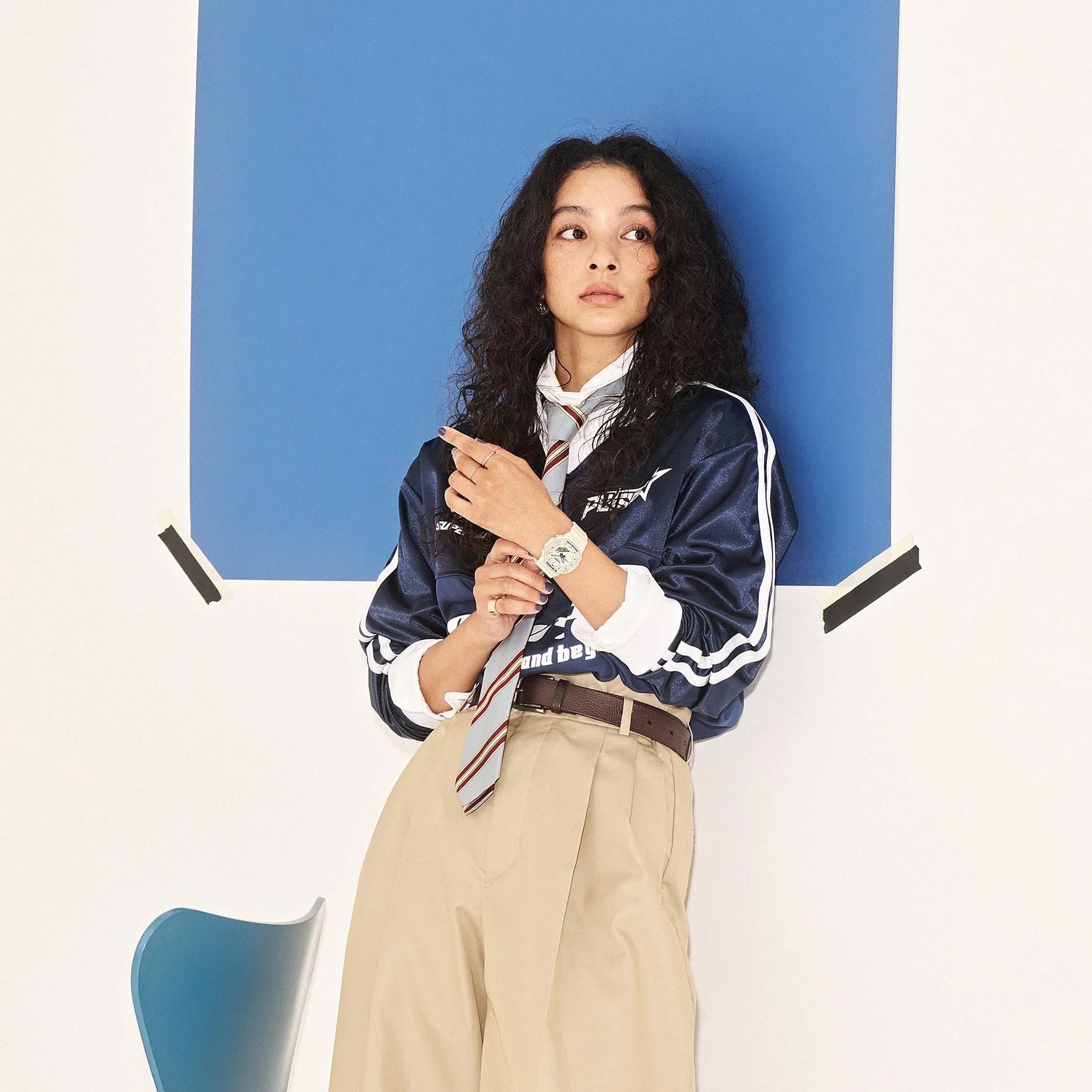 G-Shock Slim CasiOak Digital Ivory White Watch GMAP2100BA-7A