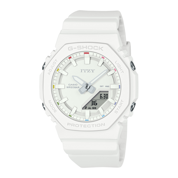 G-Shock Analog Digital Itzy Collaboration White Resin Band GMAP2100IT-
