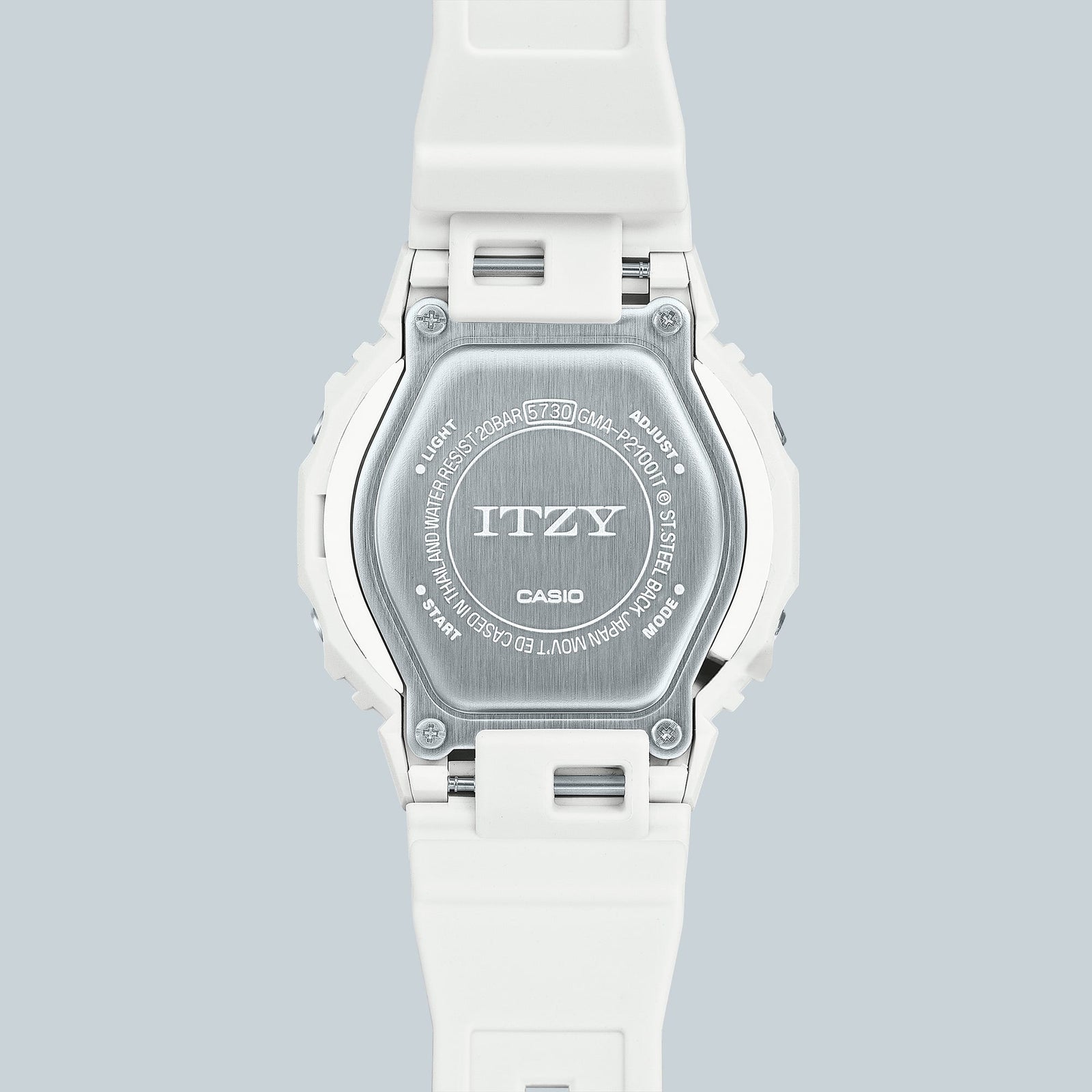 G-Shock Analog Digital Itzy Collaboration White Resin Band G-Shock Analog Digital Itzy Collaboration White Resin Band