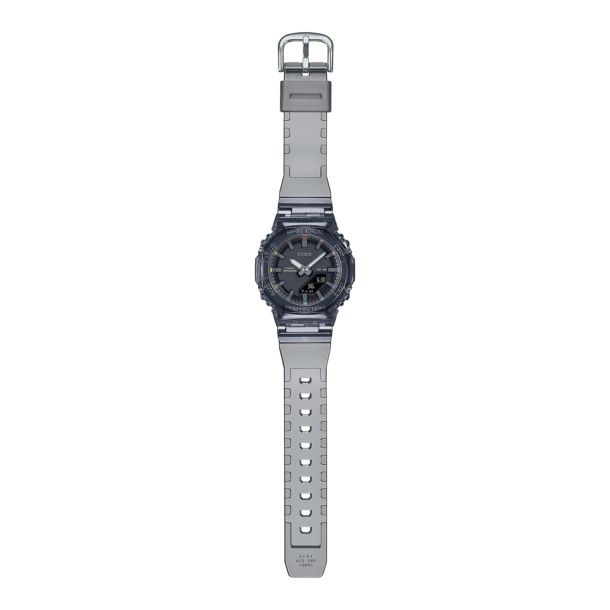 G-Shock Analog Digital Mid DUO Itzy Collaboration Resin Band Watch GMAP2100ZY-1A