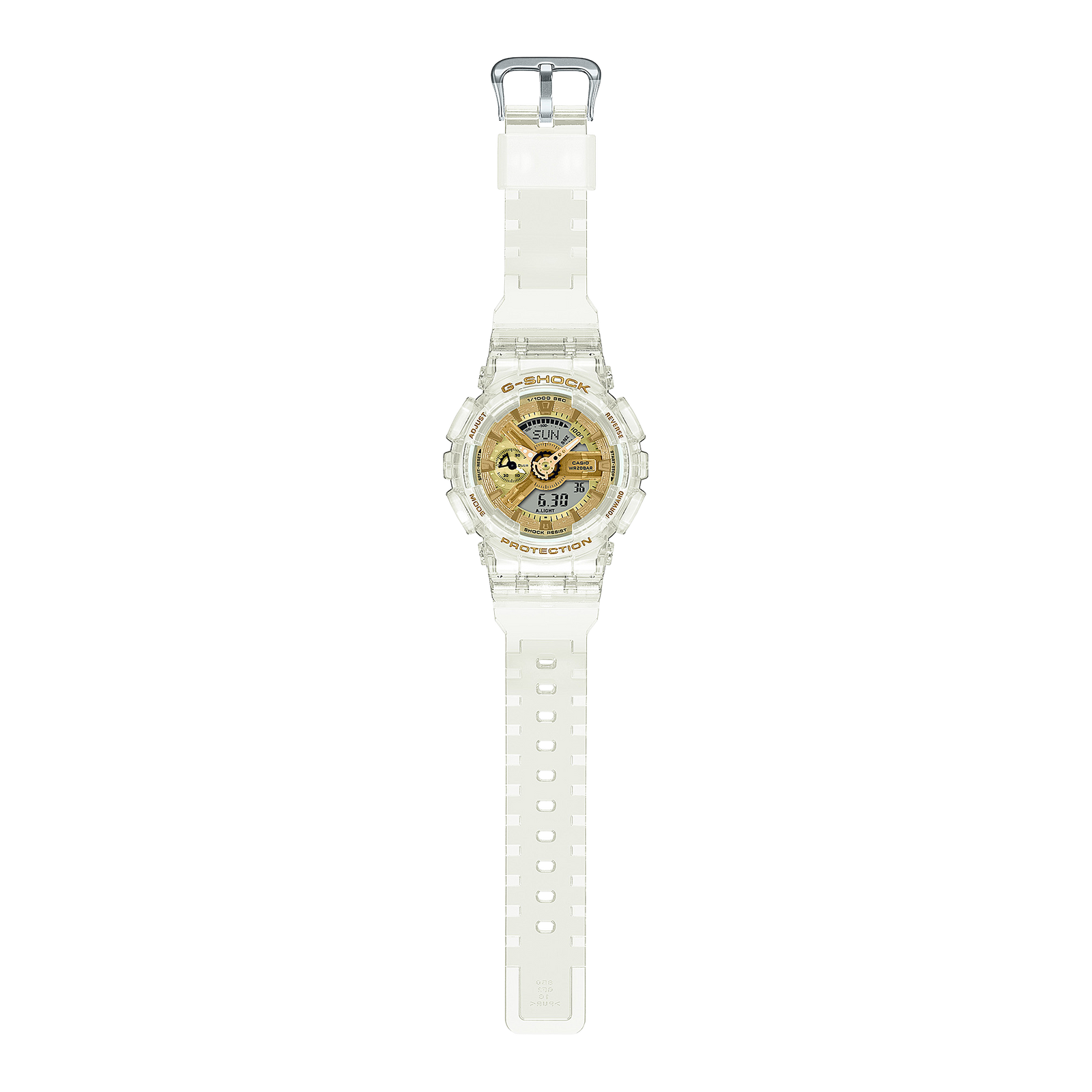 G shock shops watches white and gold price