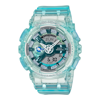 G-Shock Analog Digital Mid DUO Virtual World Resin Band Watch GMAS110VW-2A