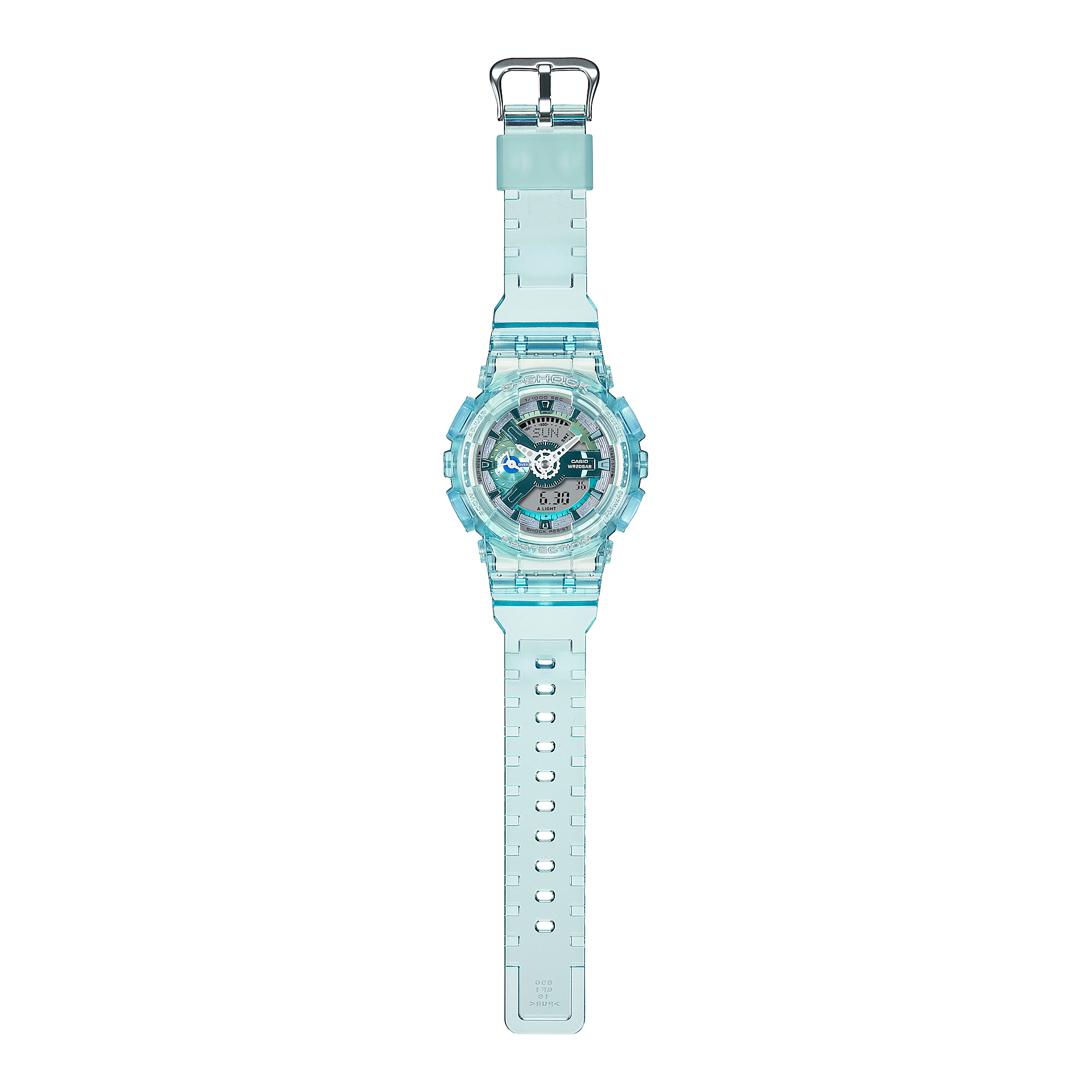 G-Shock Analog Digital Mid DUO Virtual World Resin Band Watch GMAS110VW-2A