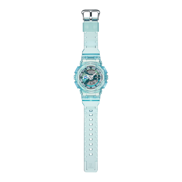 G-Shock Analog Digital Mid DUO Virtual World Resin Band Watch GMAS110VW-2A