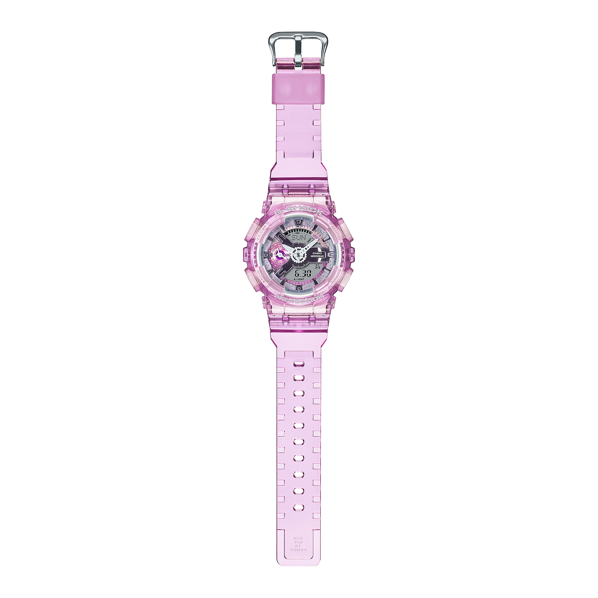 G-Shock Analog Digital Mid DUO Virtual World Resin Band Watch GMAS110VW-4A
