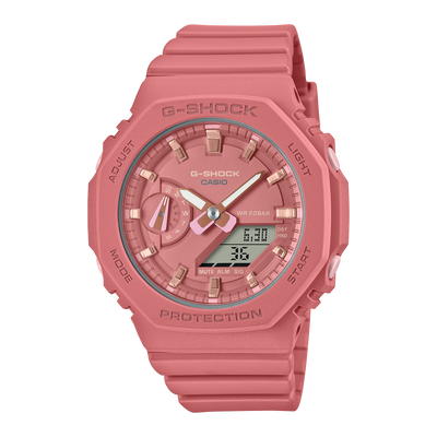 G-Shock Digital Pink Resin Band Watch GMAS2100-4A2