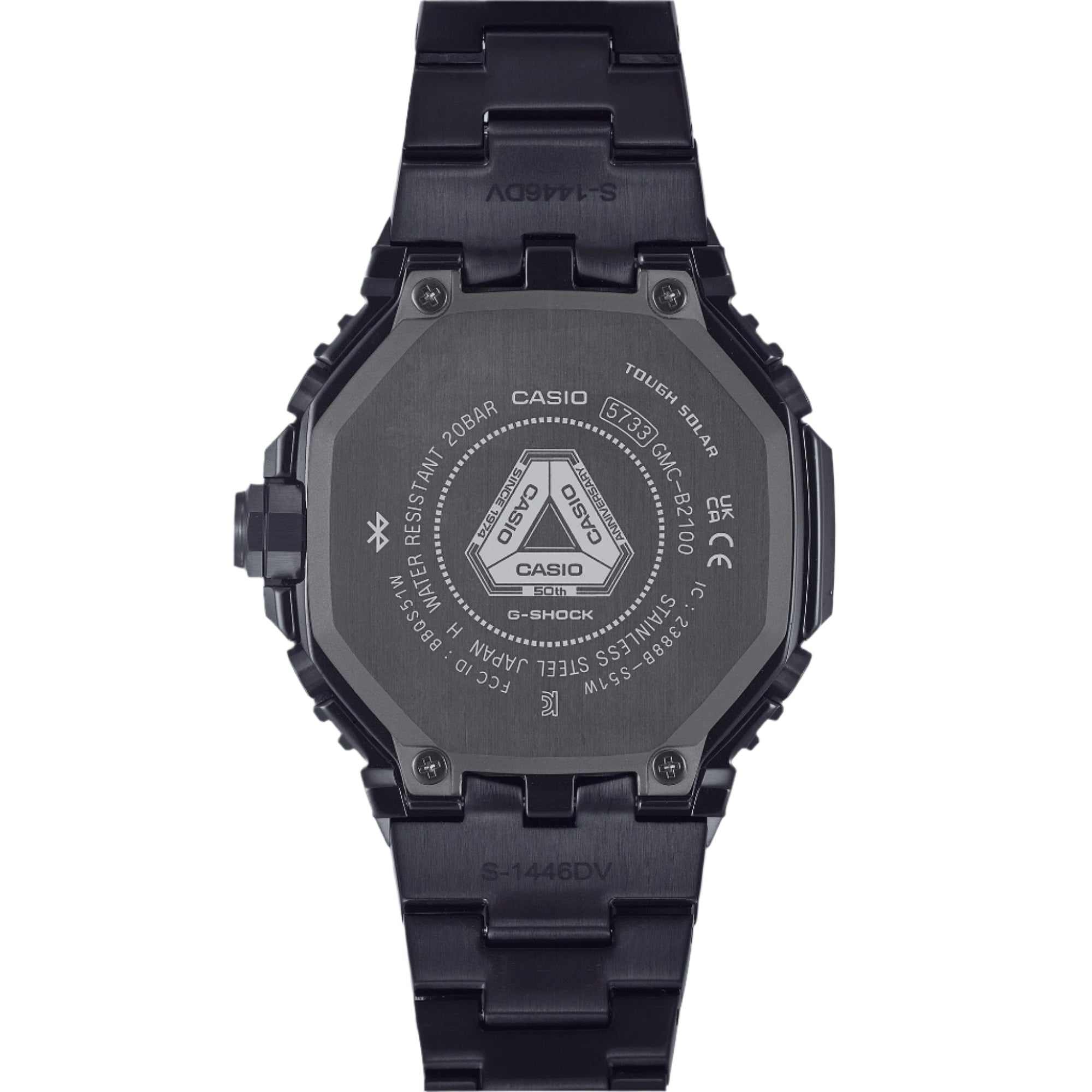 G-Shock Full Metal Black Dial Black Resin Band Watch GMCB2100ZE-1A