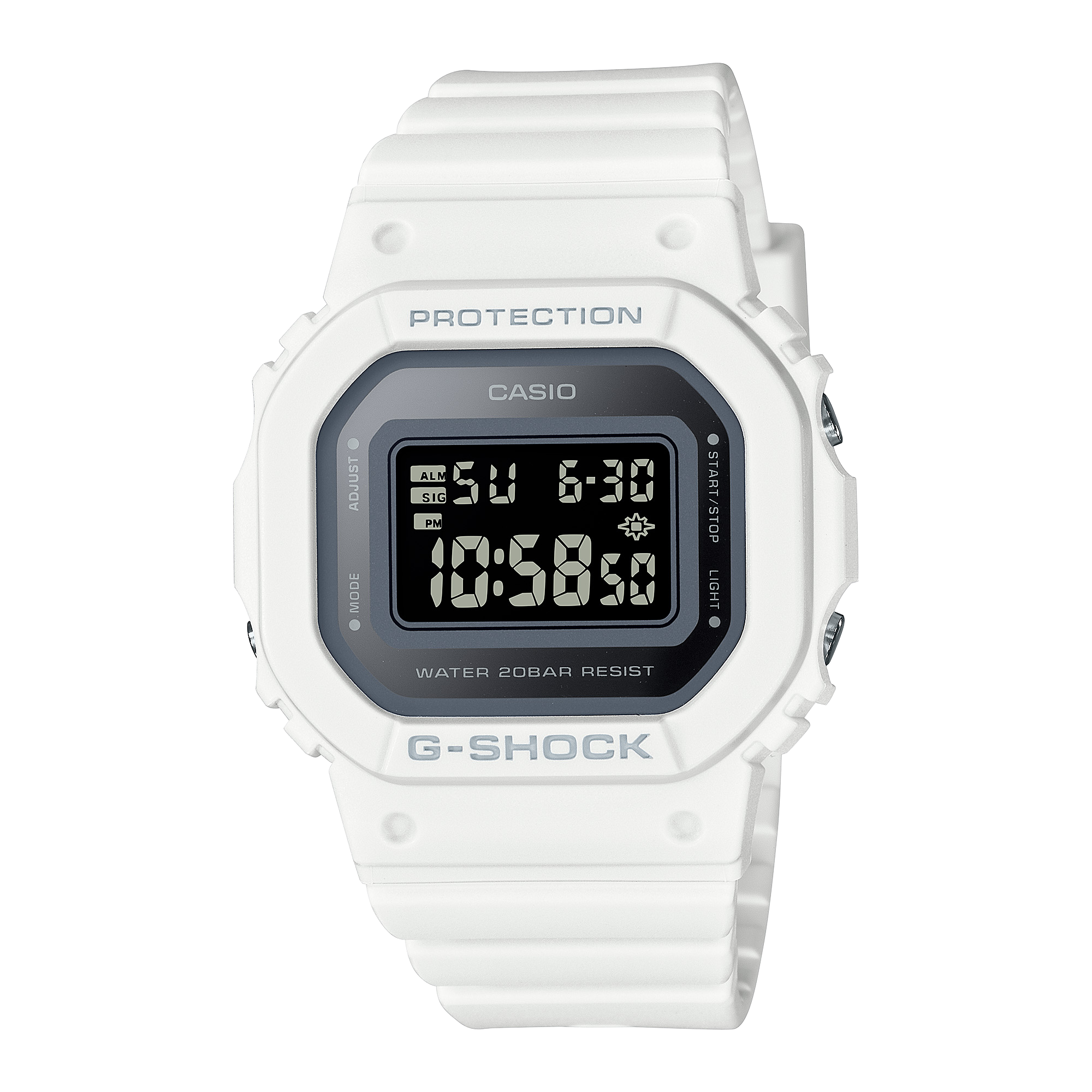 G-Shock Mid Digital Metallic Black Dial Watch GMDS5600-7D