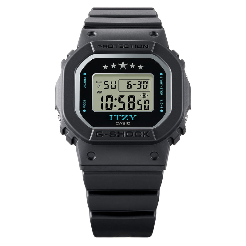 G-Shock ITZY Black Resin Band Watch GMDS5610IT-1D
