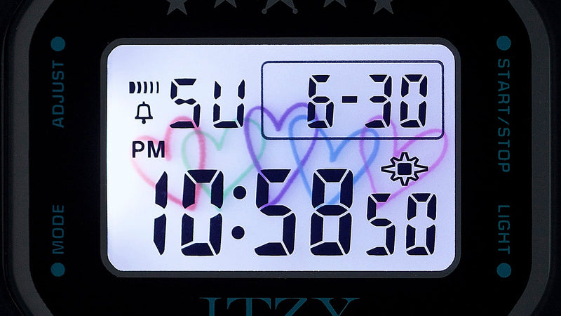 G-Shock ITZY Black Resin Band Watch GMDS5610IT-1D