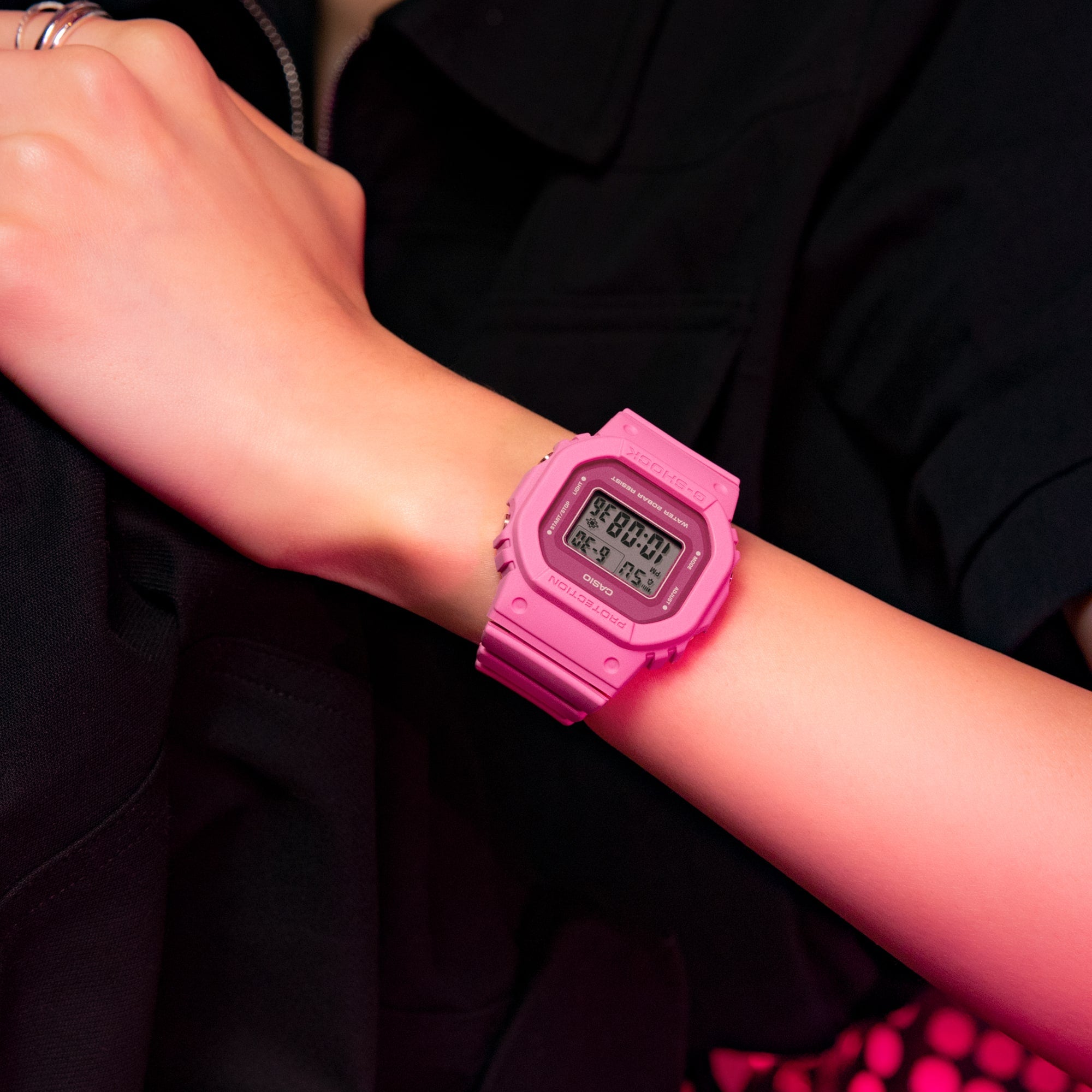 G-Shock Digital Pink Resin Band Watch GMDS5610PP-4D