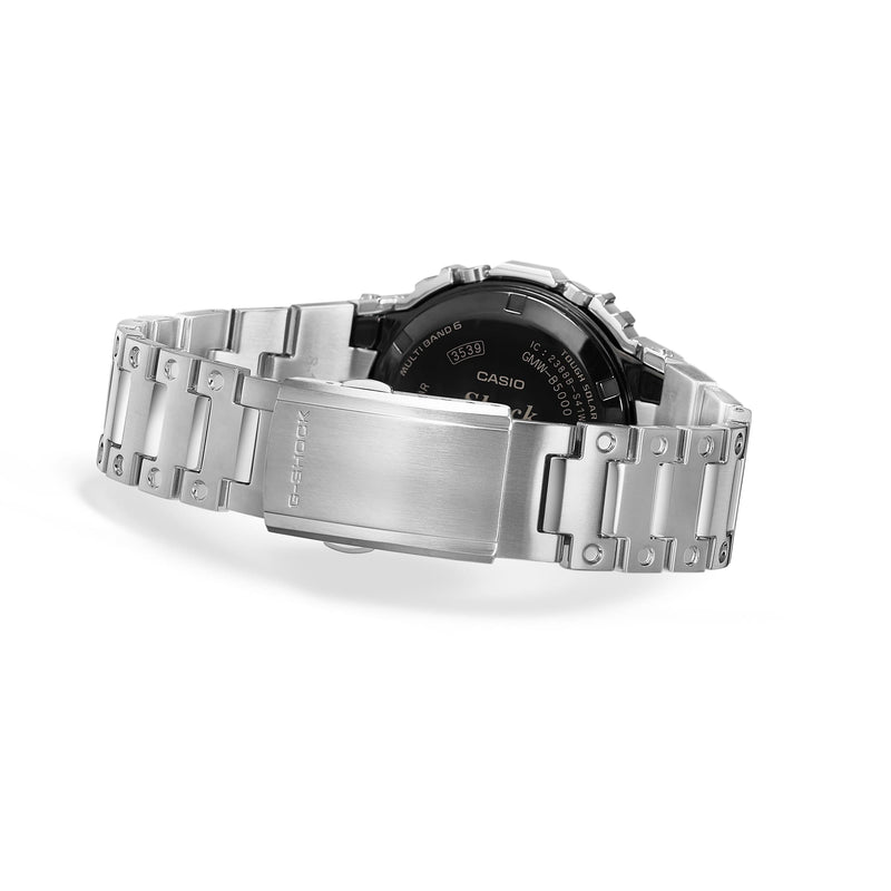 G-Shock Full Metal Grey Dial Silver Stainless Steel Watch GMWB5000D-3D