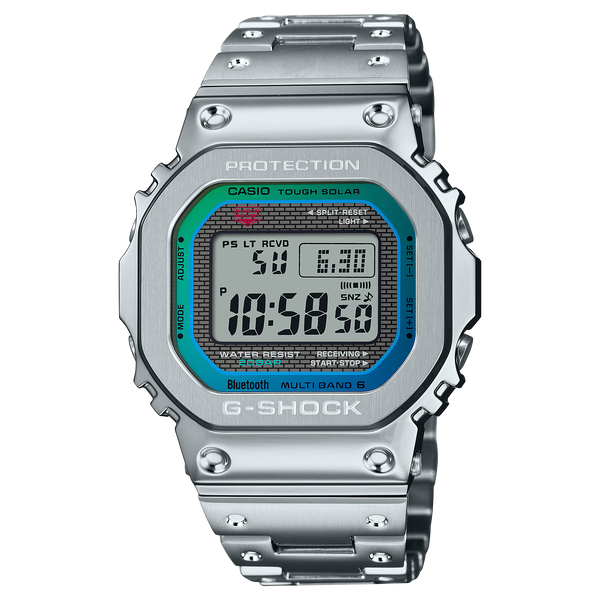 G-Shock Full Metal Silver Stainless Steel Watch GMWB5000PC-1D