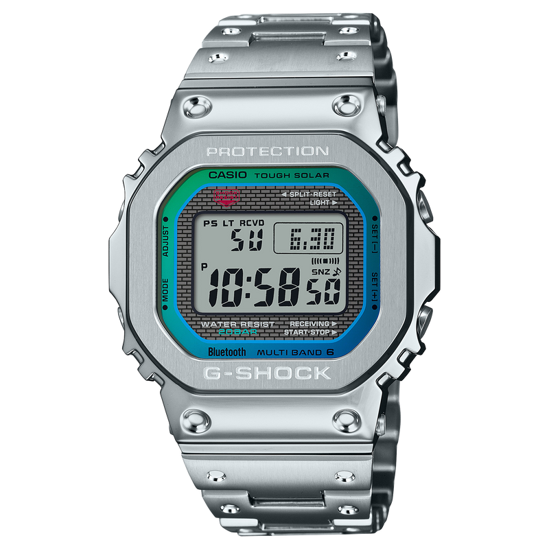 G-Shock Full Metal Silver Stainless Steel Watch GMWB5000PC-1D