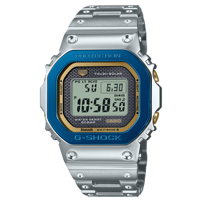 G-Shock 50th Anniversary Sky and Sea Full Metal Stainless Steel Watch GMWB5000SS-2D