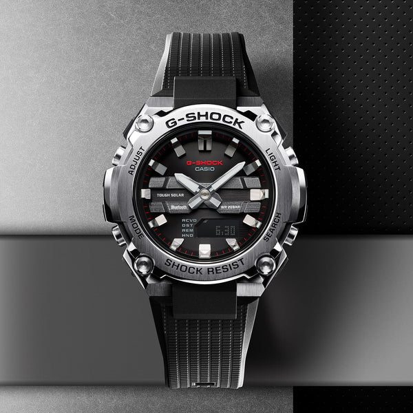 G-Shock Black Resin Band Black Dial Watch GSTB600-1A